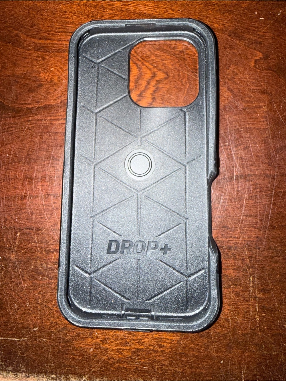 OtterBox DROP+ Black Protective Phone Case with Magnetic Ring Feature